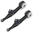 SET-MEMS10157-2 Front, Driver and Passenger Side, Lower Control Arm, Supreme Series