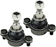 SET-MEMS10501-2 Front, Driver and Passenger Side, Lower Ball Joint Supreme Series