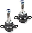 SET-MEMS10523-2 Front, Driver and Passenger Side, Lower Ball Joint Supreme Series