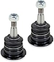 SET-MEMS10524-2 Front, Driver and Passenger Side, Upper Ball Joint Supreme Series