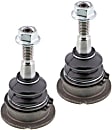SET-MEMS10535-2 Front, Driver and Passenger Side, Upper Ball Joint Supreme Series