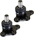 SET-MEMS10549-2 Front, Driver and Passenger Side, Lower Ball Joint Supreme Series