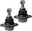SET-MEMS10552-2 Front, Driver and Passenger Side, Upper Ball Joint Supreme Series