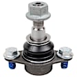 SET-MEMS10563-2 Front, Driver and Passenger Side, Lower Ball Joint Supreme Series