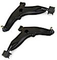 SET-MEMS20118 Front, Driver and Passenger Side, Lower Control Arm, With ball joint(s), Supreme Series