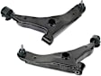 SET-MEMS20316 Front, Driver and Passenger Side, Lower Control Arm, Supreme Series