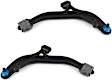SET-MEMS20369 Front, Driver and Passenger Side, Lower Control Arm, Supreme Series