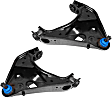 SET-MEMS20402 Front, Driver and Passenger Side, Lower Control Arm, Supreme Series