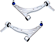 SET-MEMS20456 Front, Driver and Passenger Side, Lower Control Arm, Supreme Series