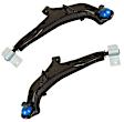 SET-MEMS20458 Front, Driver and Passenger Side, Lower Control Arm, With ball joint(s), Supreme Series
