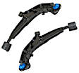 SET-MEMS20460 Front, Driver and Passenger Side, Lower Control Arm, With ball joint(s), Supreme Series