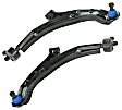 SET-MEMS20462 Front, Driver and Passenger Side, Lower Control Arm, Supreme Series