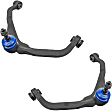 SET-MEMS251042 Front, Driver and Passenger Side, Upper Control Arm, Supreme Series