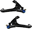 SET-MEMS25110 Front, Driver and Passenger Side, Lower Control Arm, With ball joint(s), Supreme Series