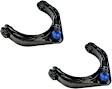 SET-MEMS25168-2 Front, Driver and Passenger Side, Upper Control Arm, Supreme Series