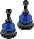 SET-MEMS25507-2 Front, Driver and Passenger Side, Lower Ball Joint Supreme Series