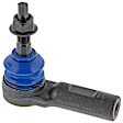 SET-MEMS25609-F Front, Driver and Passenger Side, Outer Tie Rod End, Supreme Series