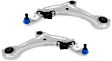 SET-MEMS301006 Front, Driver and Passenger Side, Lower Control Arm, With ball joint(s), Aluminum, Supreme Series