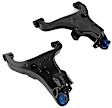 SET-MEMS30116 Front, Driver and Passenger Side, Lower Control Arm, Supreme Series