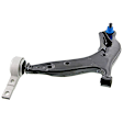 SET-MEMS30126 Front, Driver and Passenger Side, Lower Control Arm, With ball joint(s), Supreme Series