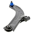 SET-MEMS30145 Front, Driver and Passenger Side, Lower Control Arm, With ball joint(s)