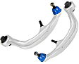 SET-MEMS30165-F Front, Driver and Passenger Side, Lower, Rearward Control Arm, Coupe, Supreme Series