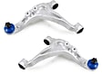 SET-MEMS30182 Rear, Driver and Passenger Side, Upper Control Arm, Supreme Series