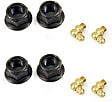 SET-MEMS30864-F Front, Driver and Passenger Side Sway Bar Link, Supreme Series