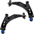 SET-MEMS40100 Front, Driver and Passenger Side, Lower Control Arm, Supreme Series