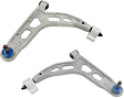 SET-MEMS40126 Rear, Driver and Passenger Side, Upper Control Arm, Supreme Series