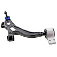 SET-MEMS40147 Front, Driver and Passenger Side, Lower Control Arm, With ball joint(s), Supreme Series