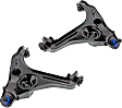 SET-MEMS40170 Front, Driver and Passenger Side, Lower Control Arm, Supreme Series