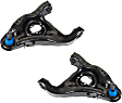SET-MEMS50100 Front, Driver and Passenger Side, Lower Control Arm, Supreme Series