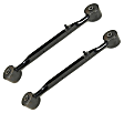 SET-MEMS501013-2 Rear, Driver and Passenger Side, Upper Control Arm, Without ball joint(s), Steel