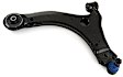 SET-MEMS501061-F Front, Driver and Passenger Side, Lower Control Arm, Supreme Series