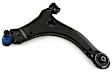 SET-MEMS501061-F Front, Driver and Passenger Side, Lower Control Arm, Supreme Series