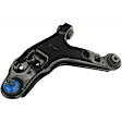 SET-MEMS501139 Front, Driver and Passenger Side, Upper and Lower Control Arm
