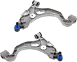 SET-MEMS50113 Front, Driver and Passenger Side, Lower Control Arm, Supreme Series