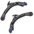 SET-MEMS50117 Front, Driver and Passenger Side, Lower Control Arm, With ball joint(s), Supreme Series
