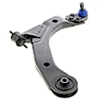 SET-MEMS50117 Front, Driver and Passenger Side, Lower Control Arm, With ball joint(s), Supreme Series
