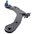 SET-MEMS50117 Front, Driver and Passenger Side, Lower Control Arm, With ball joint(s), Supreme Series