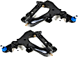 SET-MEMS50156 Front, Driver and Passenger Side, Lower Control Arm, With ball joint(s), Supreme Series