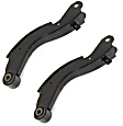 SET-MEMS50158-2 Rear, Driver and Passenger Side, Upper Control Arm, Without ball joint(s), Supreme Series