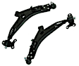 SET-MEMS50177 Front, Driver and Passenger Side, Lower Control Arm, Supreme Series