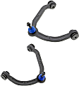 SET-MEMS50188 Front, Driver and Passenger Side, Upper Control Arm, Supreme Series