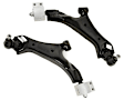 SET-MEMS50198 Front, Driver and Passenger Side, Lower Control Arm, Supreme Series