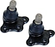 SET-MEMS50506-2 Front, Driver and Passenger Side, Lower Ball Joint Supreme Series