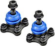 SET-MEMS50507-2 Front, Driver and Passenger Side, Upper Ball Joint Supreme Series