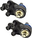SET-MEMS50510-2 Front, Driver and Passenger Side, Lower Ball Joint Supreme Series