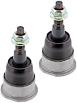 SET-MEMS50513-2 Rear, Driver and Passenger Side, Upper Ball Joint Supreme Series